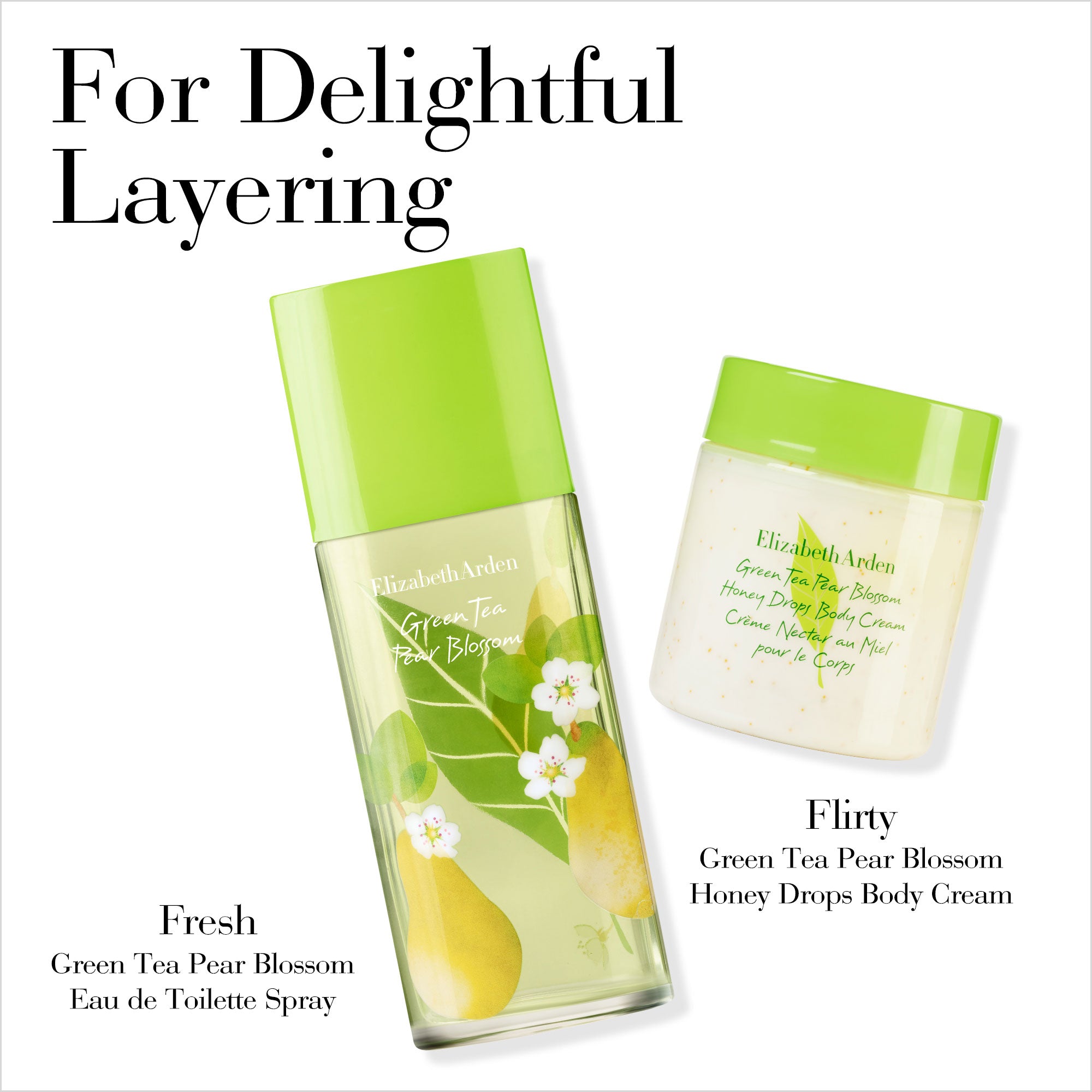 Green Tea Pear Blossom Body Cream