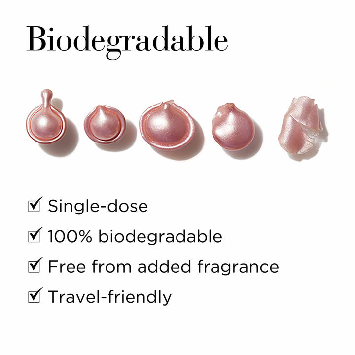 Single-dose, 100% biodegradable, free from added fragrance, travel friendly