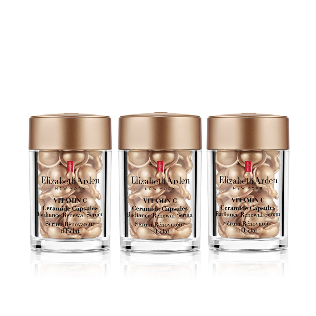 Vitamin C Ceramide Capsules Radiance Renewal Serum Set - 90-Piece