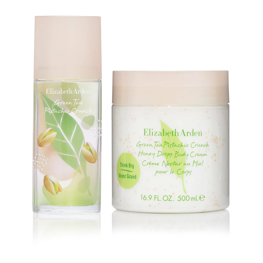 Green Tea Pistachio Crunch Eau De Toilette and Body Cream Duo