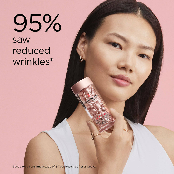 95% saw reduced wrinkles* *Based on a consumer study of 57 participants after 2 weeks.