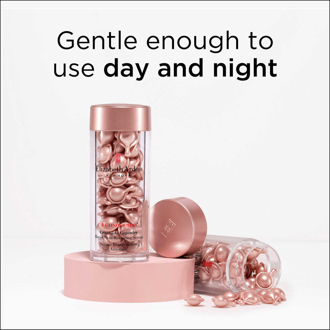 Retinol + HPR Ceramide Capsules Line Erasing Night Serum Set 180 Pieces