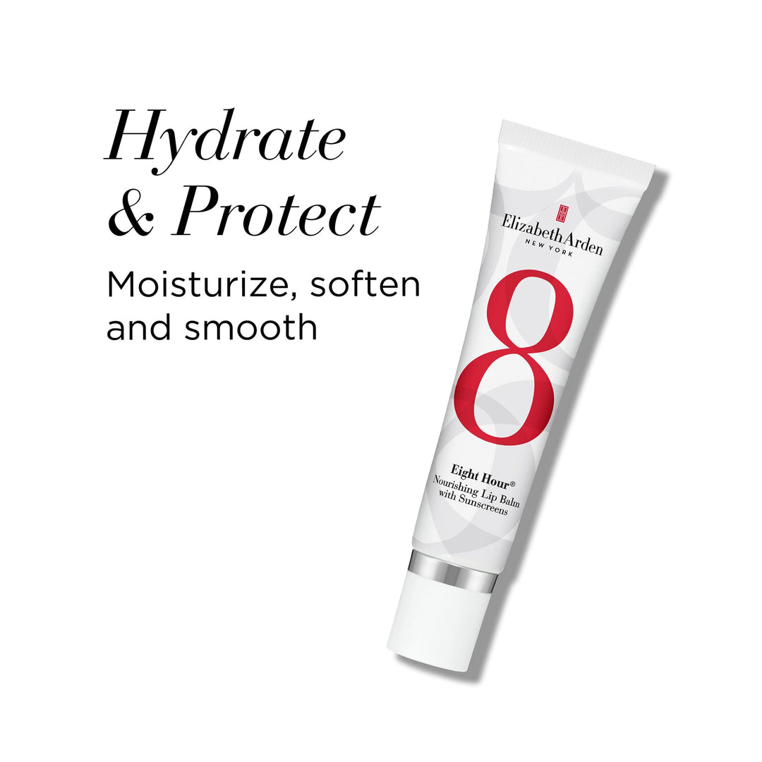 Hydrate and Protect. Moisturize, soften and smooth