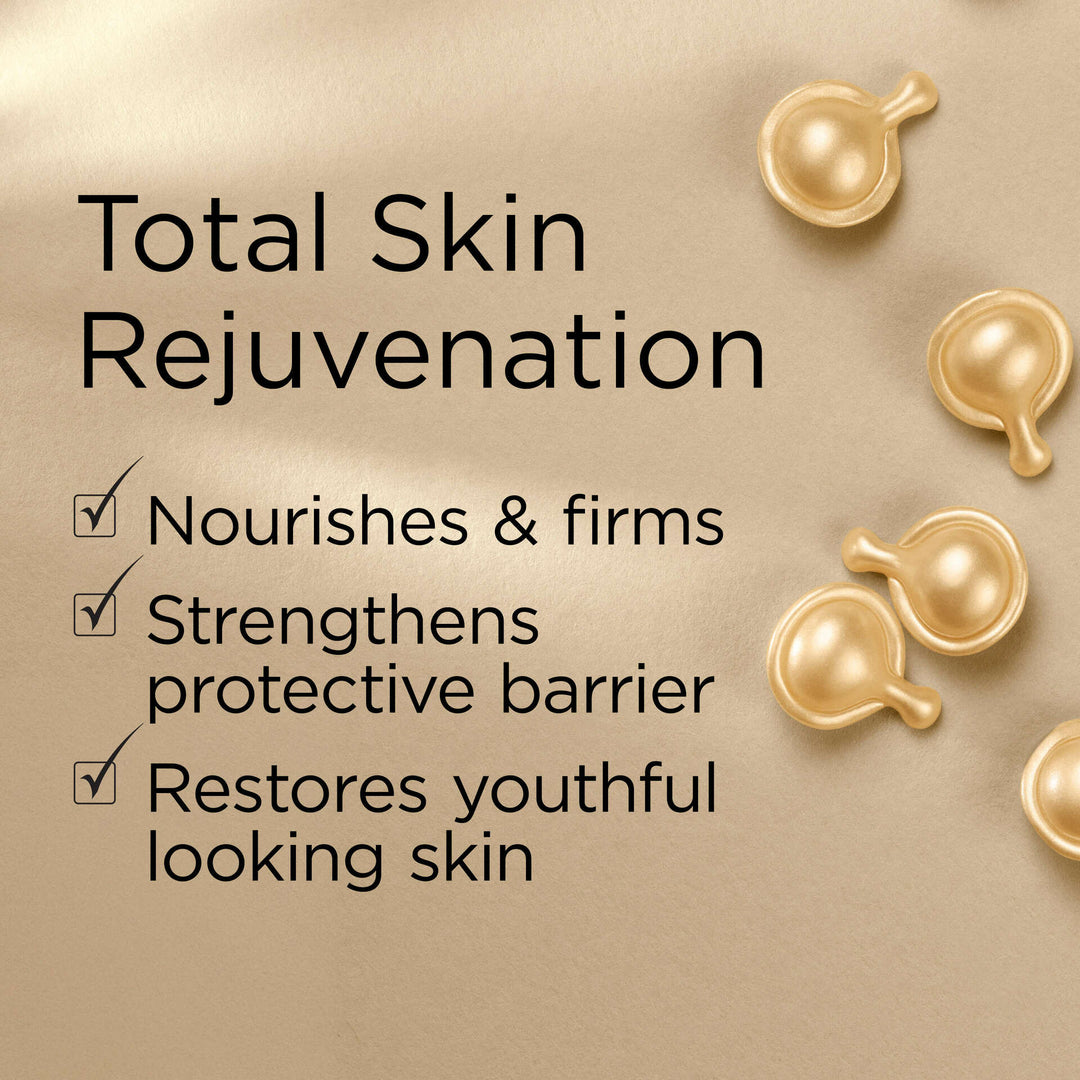 Total Skin Rejuvenation. Nourishes and firms, strengthens protective barrier, and restores youthful looking skin