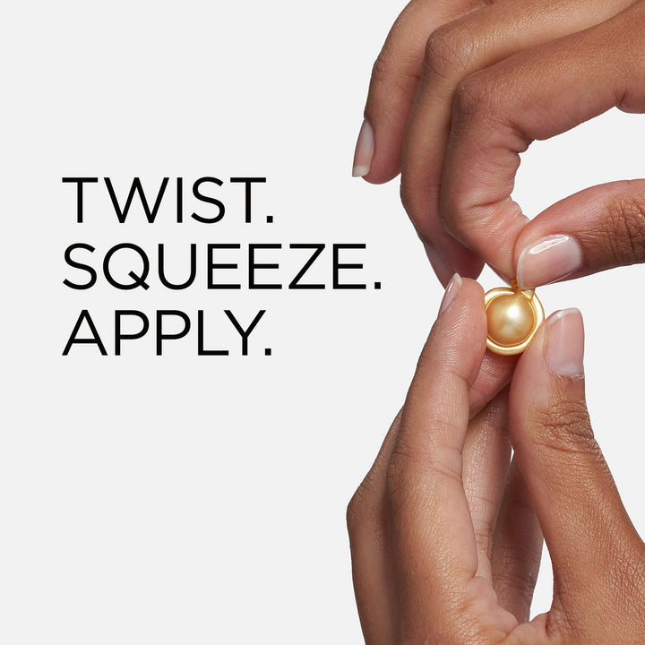 Application. Twist, squeeze and apply.